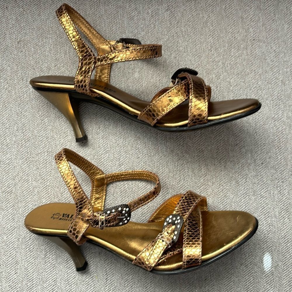 Valleverde Dressy Sandals made in Italy sz 6